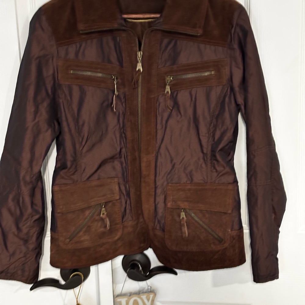 Chico's Chocolate Utility Jacket - image 2
